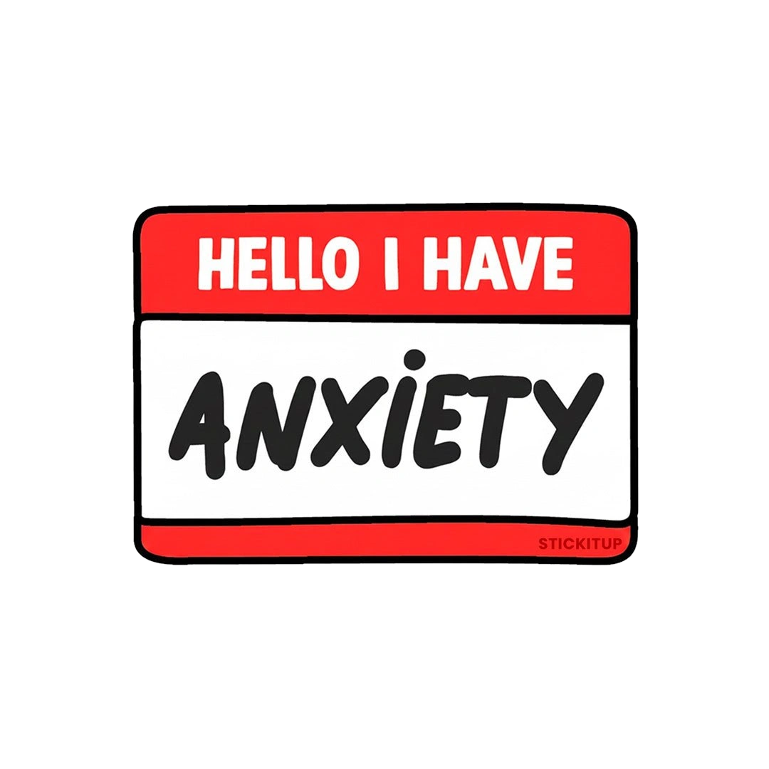 Anxiety Sticker